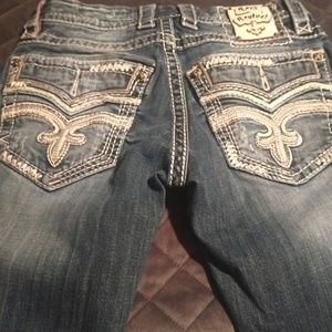 Mens Rock Revival jeans
